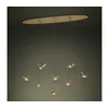 Eglo 390397 - LED prigušiva luster na sajli PARATEBUENO 8xLED/4,2W/230V zlatna