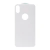 Zastitno staklo 5D FULL COVER(zadnje) za iPhone X belo.