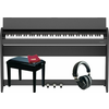 Roland F107 BKX SET Digitalni piano Black
