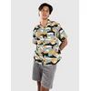 Passenger Cove Textured Organic Cotton Shirt vista patchwork arctic