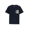TOM TAILOR DENIM Majica mornarska/pegasto siva