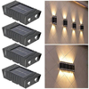 Solarne zidne dvostrane lampe – 4 kom