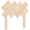 Vidaxl Posteljno vzglavje 92x3x81 cm trdna borovina