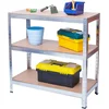 shumee Kovinski skladiščni regal 150 x 75 x 30 cm Humberg HR-810