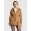 Calvin Klein Volneni plašč K20K204154 Rjava Regular Fit