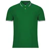 Polo Ralph Lauren POLO COUPE DROITE EN COTON BASIC MESH COL RAYE Zelena