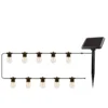 slomart PLASTROL solarna girlanda, 7.5m, 10 žarnic, IP44, 1500mAh baterija