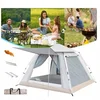 shumee Zložljiv kamping šotor za 4-6 oseb premium 240X240CM tropic