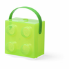 LEGO kutija za užinu sa ručkom - Prozirno zelena