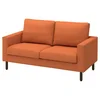 SALTSJÖBADEN Sofa dvosed, Tonerud crveno-smeđa