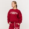 GymBeam Women‘s Varsity Sweatshirt Red