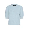 VERO MODA Pulover VMDOFFY svetlo modra