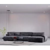 Atelier del Sofa Ugaona garnitura Enjoy Chl-O3-2R, 180x405x150 cm, Antracit
