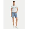 Calvin Klein Jeans Majica  smaragd / bela