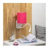 Brilagi - LED zidna lampa NUBILA 1xE27/25W/230V + LED/3W bela/ružičasta