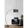 Aberto Design Podna lampa Misra , 185 cm, E27, Crna