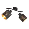 Globo 15342-2 - Usmereno svetlo TUNNO 2xE14/15W/230V