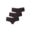 Hunkemöller Tangice London, črna