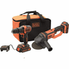Black&Decker Akumulatorski set alata BCK24D2S-QW