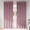 Zavjese za zamračivanje 2 pcs Tamno ružičasta 140 x 245 cm