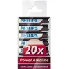 Philips LR03P20T/10 Napajalne alkalne baterije AAA 20 kosov