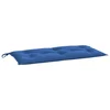 Vidaxl Blazina za vrtno klop modra 110x50x7 cm oxford tkanina