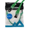 LAN internetni kabel RJ45 patchcord Cat.8.1 sftp zelen 0,25 m