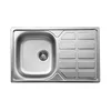 Deante Soul ZEO 3113 Sudopera, 1 korito, 16cm, Čelična, Inox