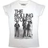 The Rolling Stones Est. 1962 Group Photo White M Ženske Majica