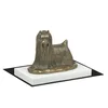 shumee Jorkširski terier, York, York, Yorkie - kipec psa, figurica na belem podstavku, pokal za razstavo psov znamke Art-Dog