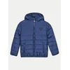 Guess Puhovke HOODED LS PADDED PUFFER W ZIP Modra