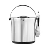 Ice bucket and tong set, stainless steel, SteeL - OXO