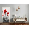tulup.si Nalepka na vratih Wildflowers mak 95x205 cm