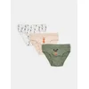 Sinsay - Pamučne gaćice slip 3 pack Bing - šareno