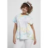 Womens T-shirt Tie Dye Boyfriend Tee pastel