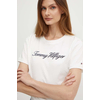 TOMMY HILFIGER Majica  črna / bela