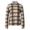 STREET ONE Bluza pesek/temno rjava/pikčasto rjava