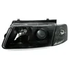 OEM Kristalni Clear Glass farovi VW Passat 3B/ B5 (97-00), Crni