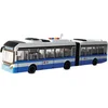 CITY SERVICE CAR - 1:16 Zglobni avtobus - moder na vztrajnik z zvoki