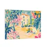 Canvas Slika na platnu Riviera 60x45cm, Sa ramom, Beli