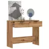 Konzolni stol Artisan hrast 90x36x75 cm izrađeno drvo