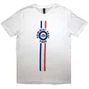 Oasis Majica Stripes 95 Unisex White M