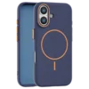 Leather Grip MagSafe maska za iPhone 16 - Ljubičasta