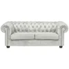 Landscape CHESTERFIELD ZOFA, naravne barve tekstil