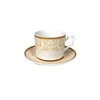 PORCELAN SET ZA KAFU 160ml 6/1 (EMB/ŽUTI) JH-COFU-YE