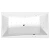POLYSAN QUEST Hidromasažna Kad Elegance 190x100x49 cm s Active Hydro-Air Sistemom, Kromirana