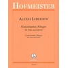 LEBEDJEW:CONCERTANTE ALLEGRO FOR TUBA AND PIANO