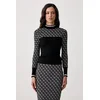 Guess Pulover W5BR24 Z3JD2 Črna Slim Fit