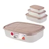 Plastična posuda Frigo Linea set 3/1, Smeđa