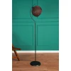 Aberto Design Podna lampa Povimento , 165 cm, Crna